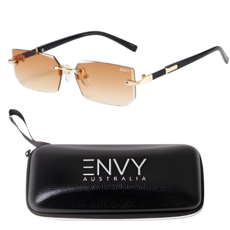 Amber Gold Envy Sunglasses