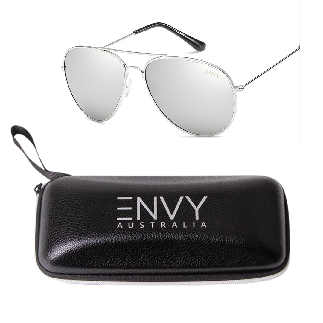 Iconic Silver Envy Sunglasses