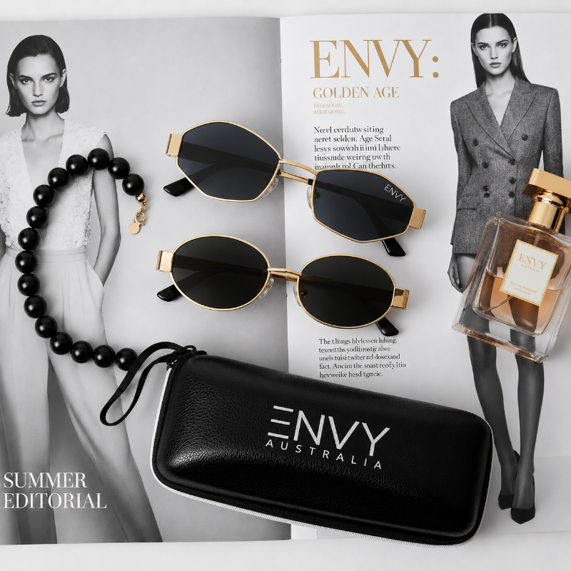 2PC Gigi Luxe & City Pulse Shades Envy Sunglasses