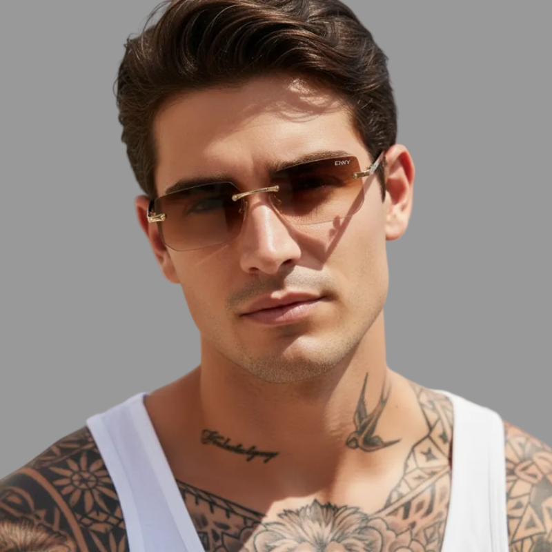 Amber Gold. Envy Sunglasses