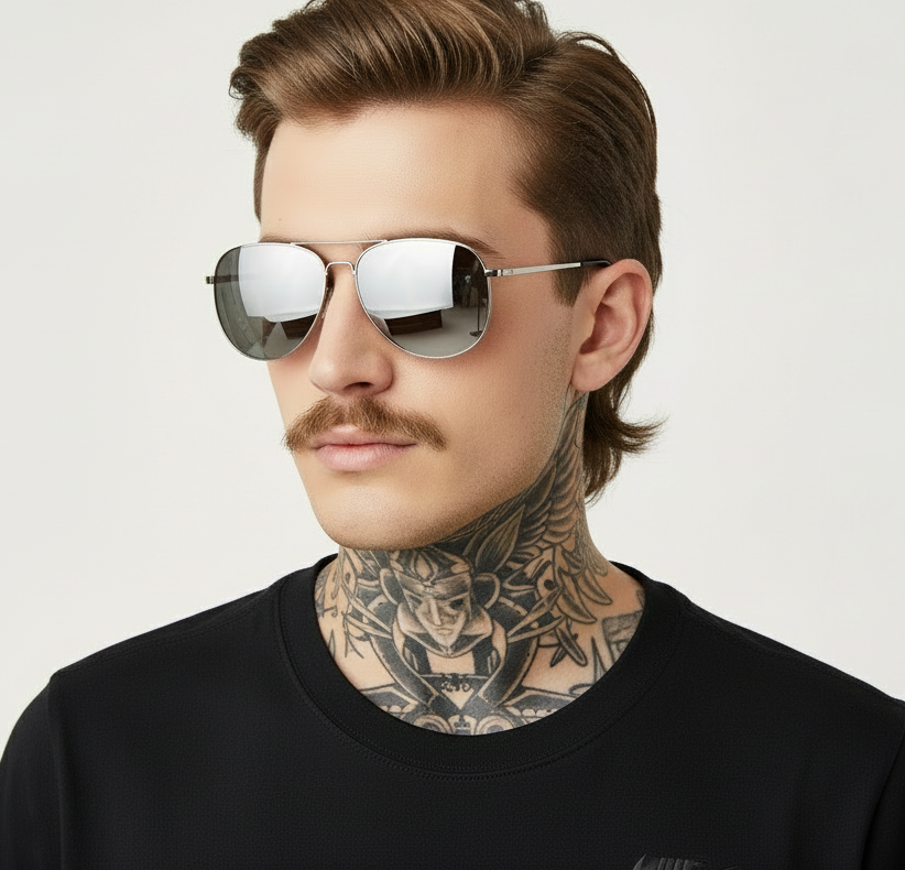 Iconic Silver Envy Sunglasses