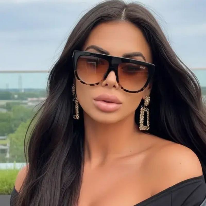 Boss Babe Leopard Envy Sunglasses
