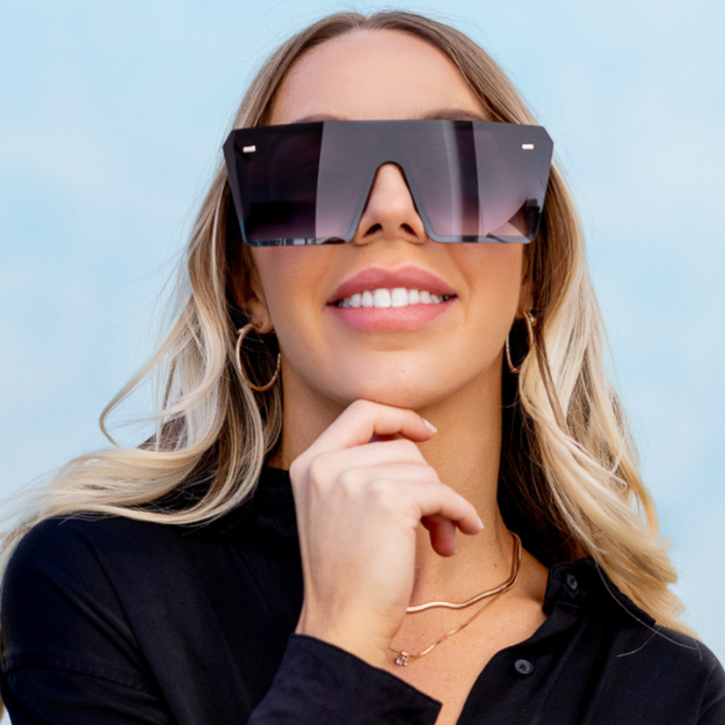 Ebony Oversized Urban Street Shades