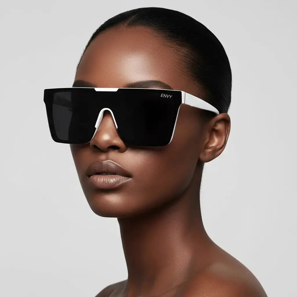 Eclipse White | Polarised Envy Sunglasses