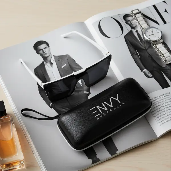 Eclipse White | Polarised Envy Sunglasses