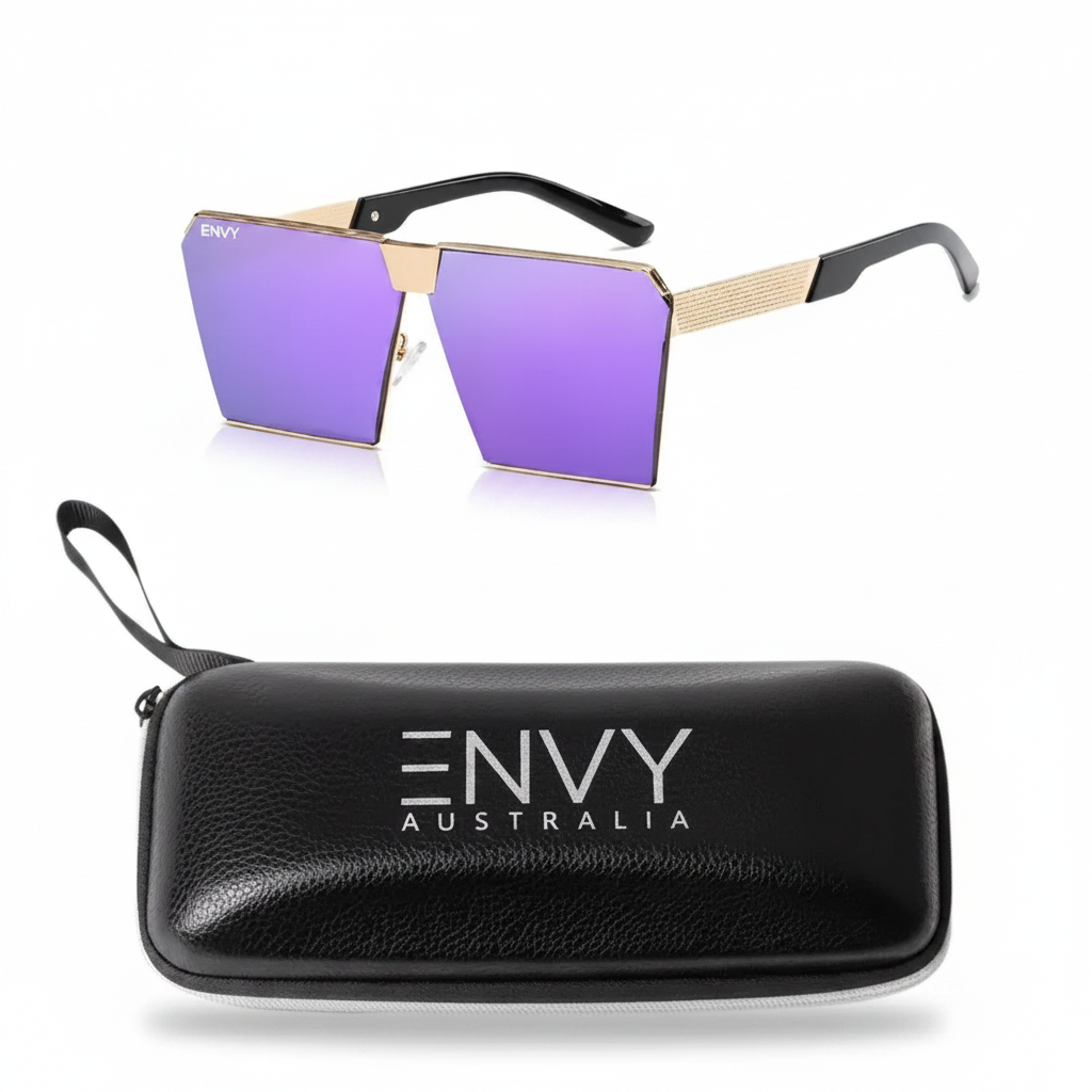 Glam Girl Purple | Polarised Envy Sunglasses