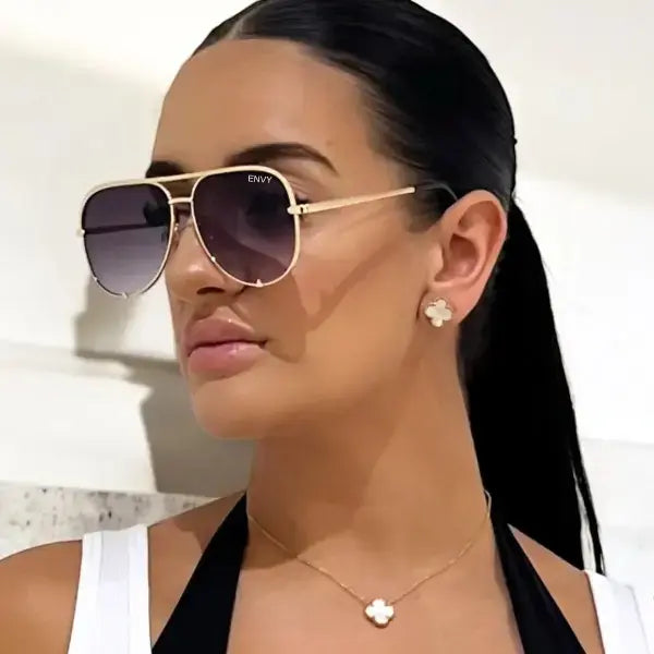 Golden Black Fade Envy Sunglasses