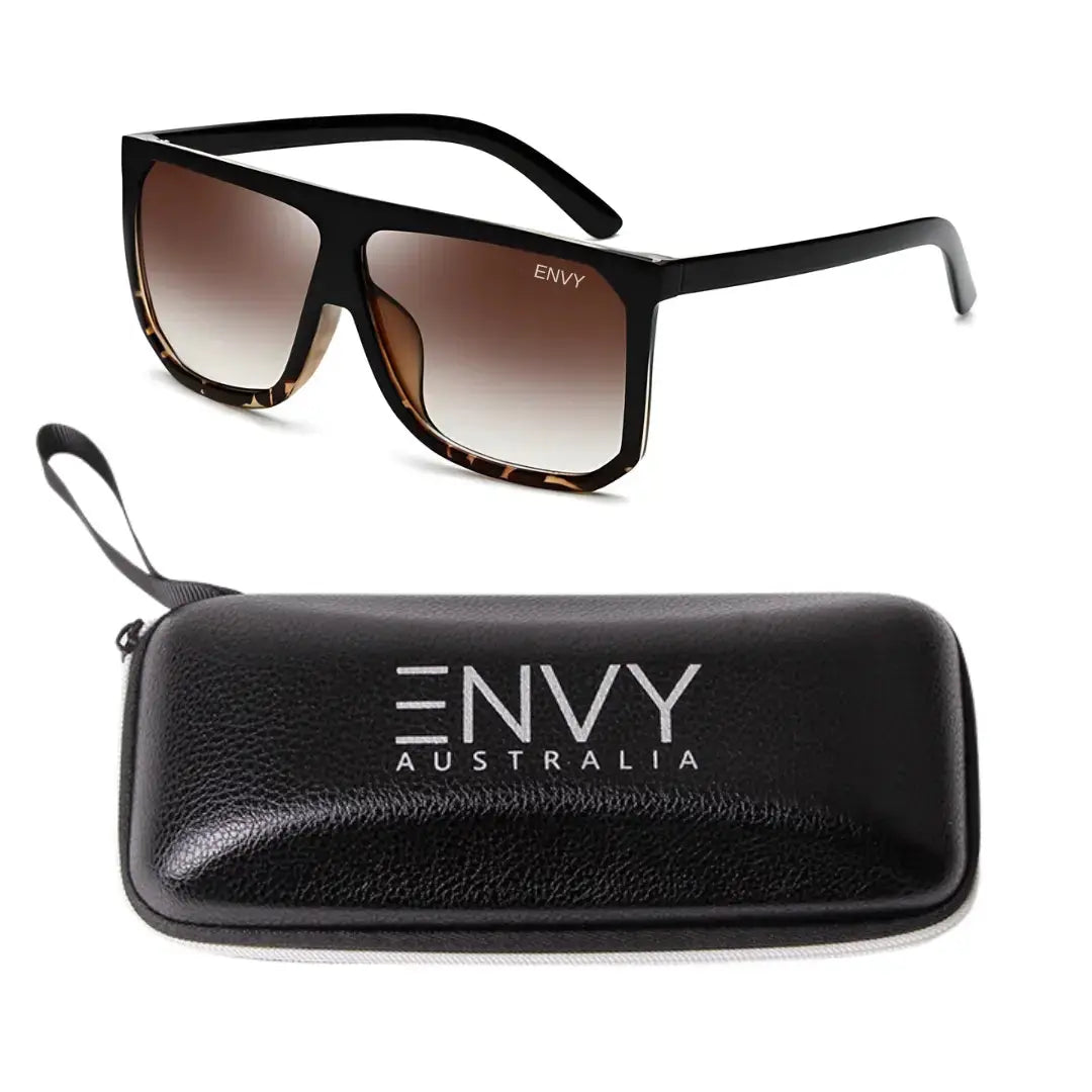 Luxe Escape Leopard Envy Sunglasses