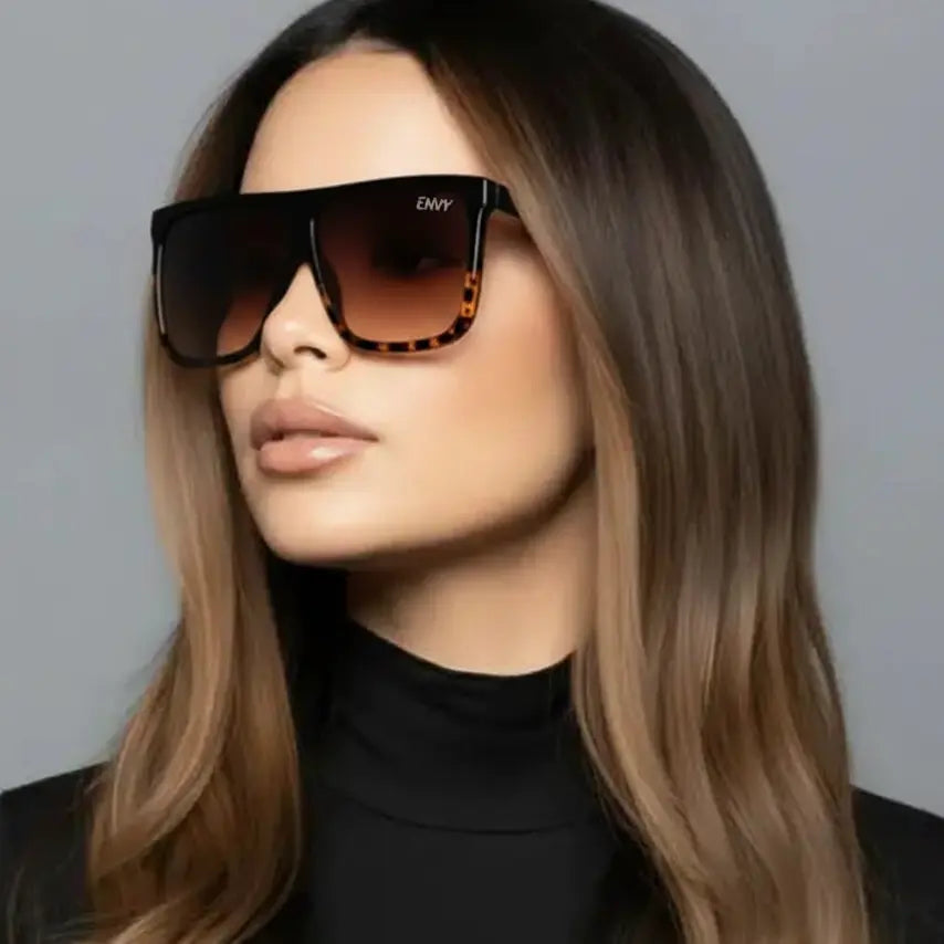 Luxe Escape Leopard Envy Sunglasses