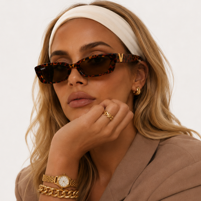 Obsession Leopard Envy Sunglasses