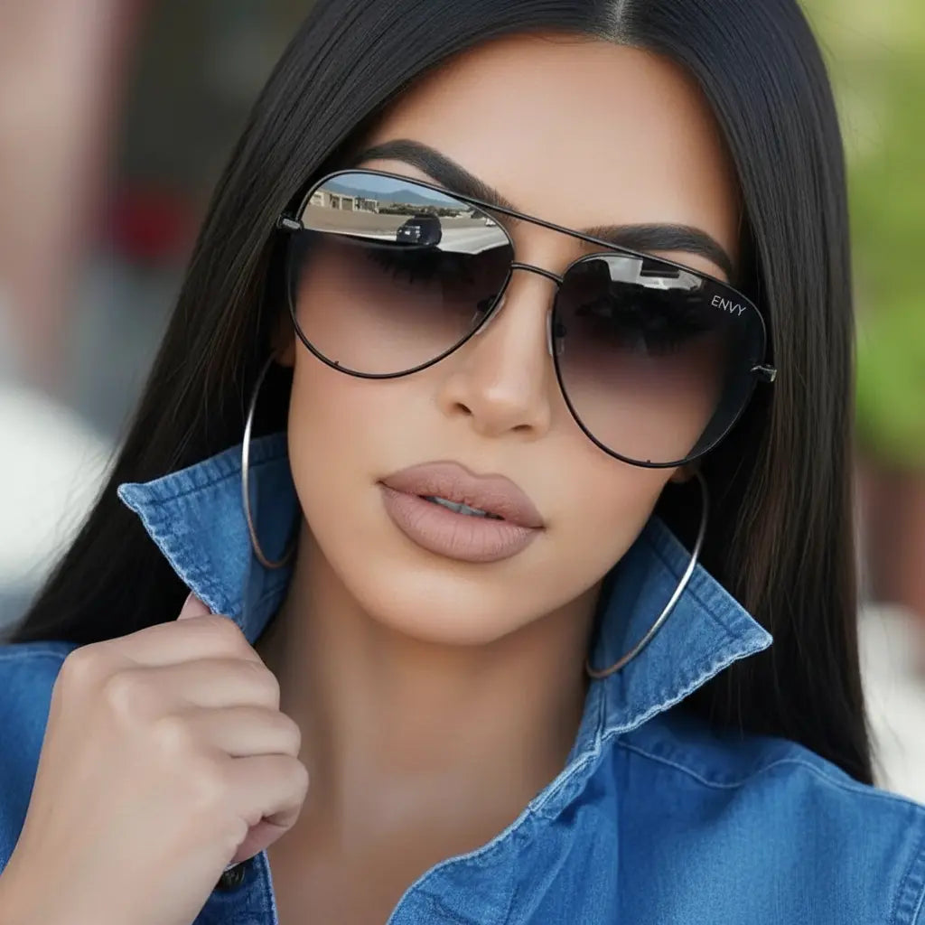 Ombre Pilot | 2 Colours Envy Sunglasses