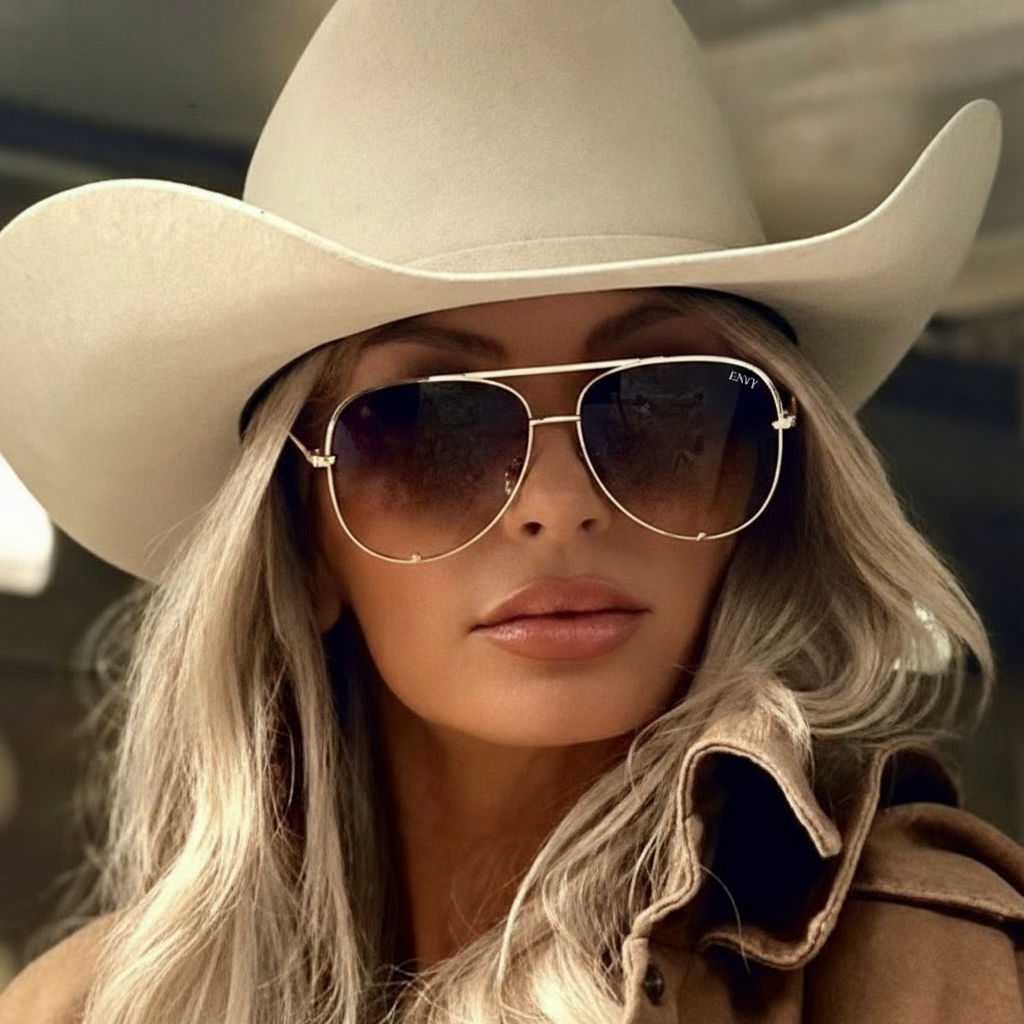 Ombre Pilot Envy Sunglasses