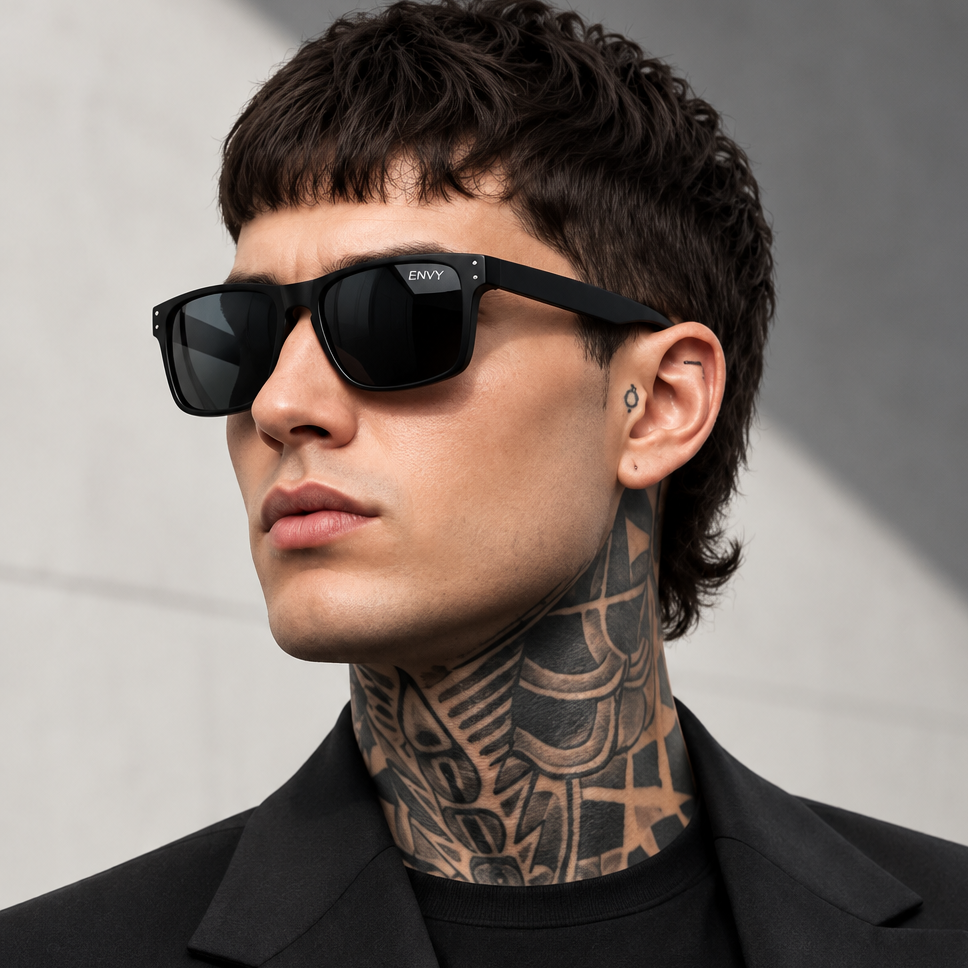 Onyx Matte| Polarised. Envy Sunglasses