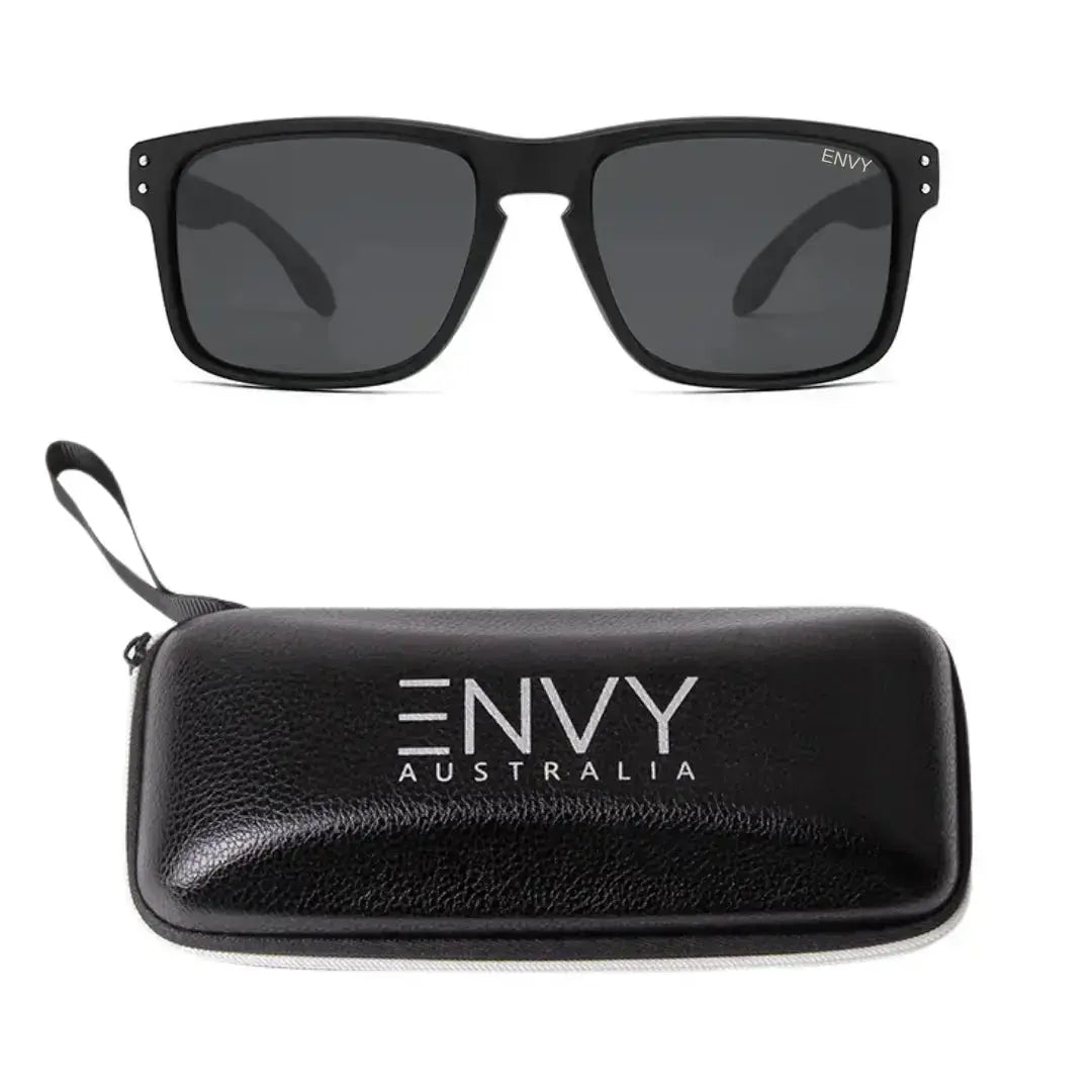 Onyx Matte Polarised Envy Sunglasses