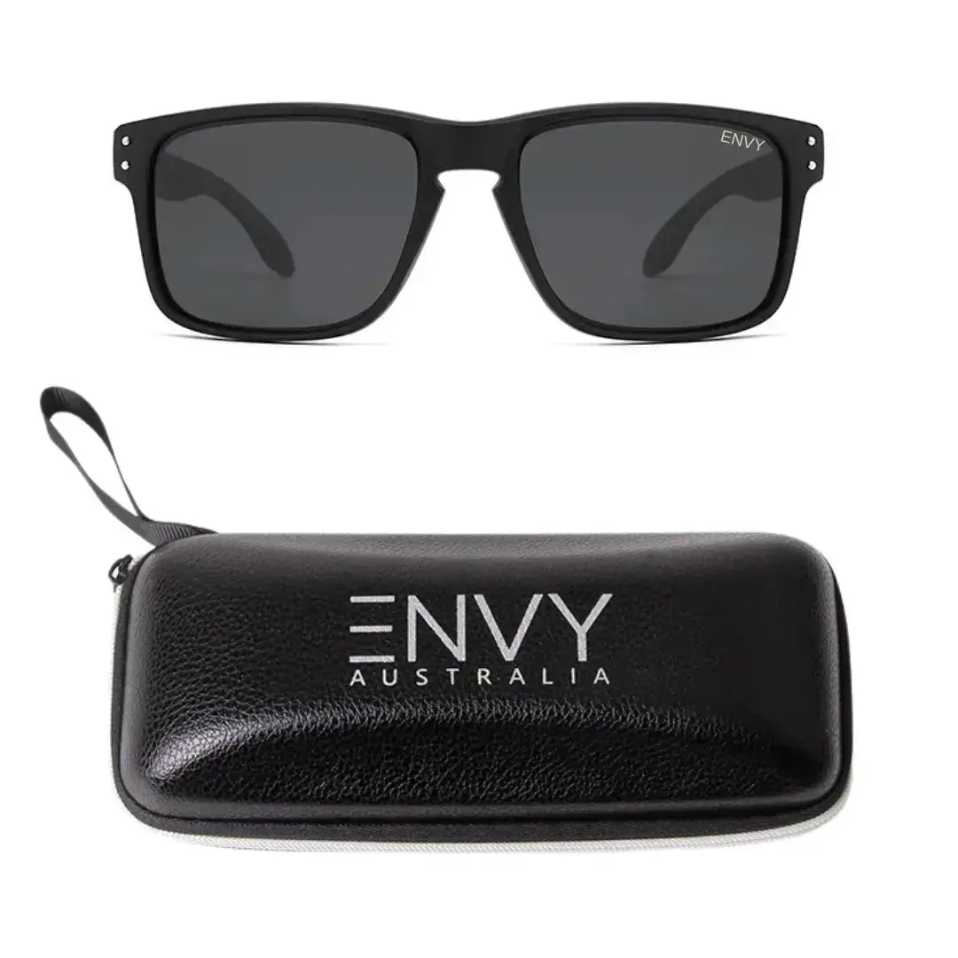 Onyx Matte Polarised Envy Sunglasses