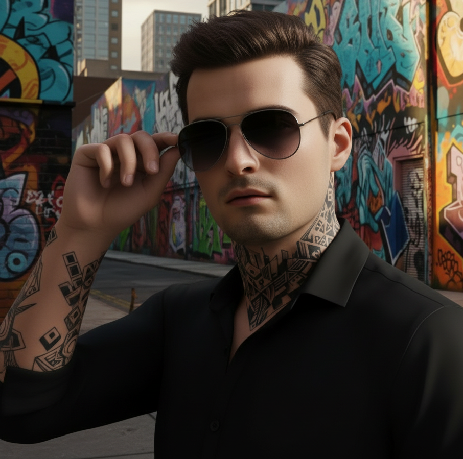 Oscar Black Fade Envy Sunglasses