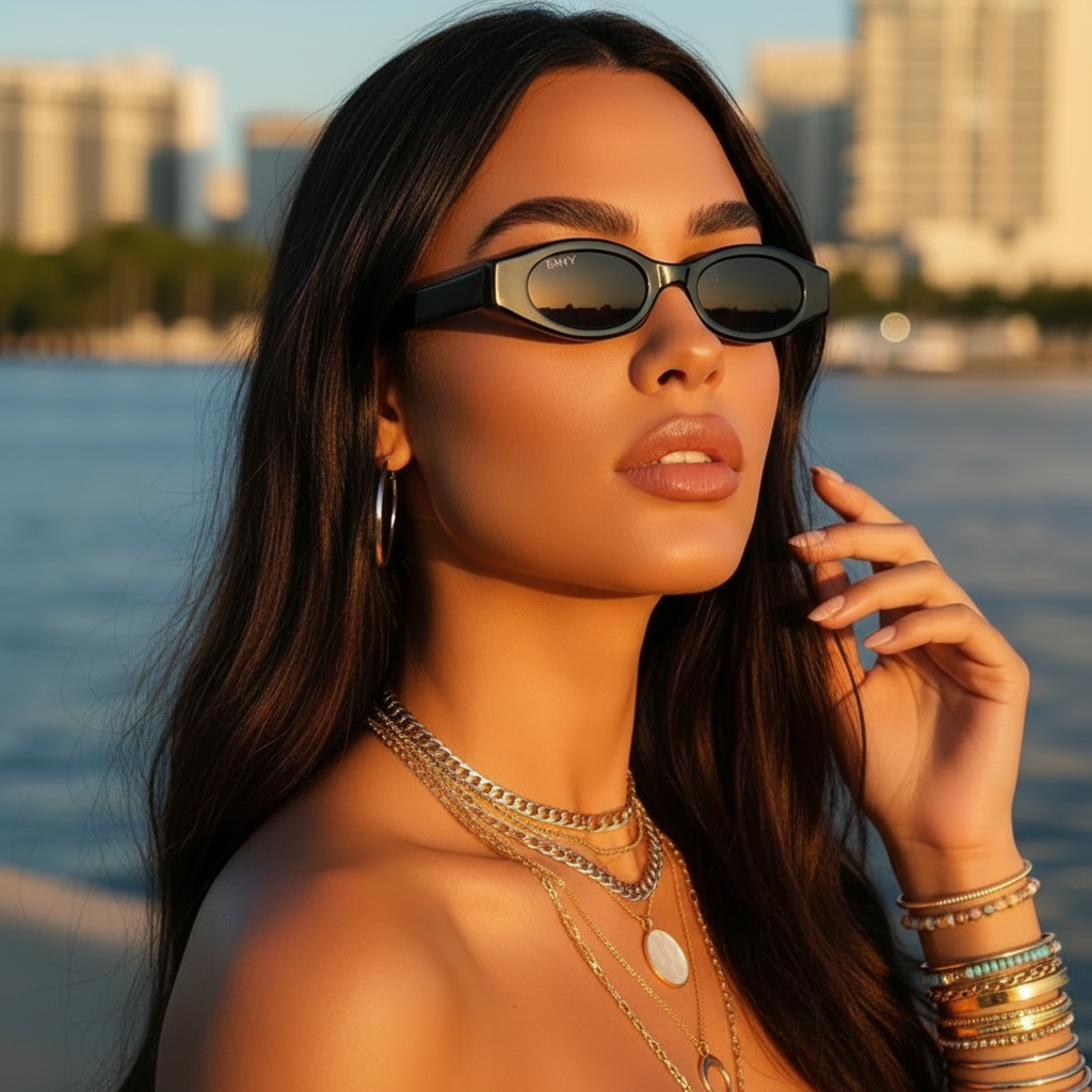 Sculpted Siren Envy Sunglasses