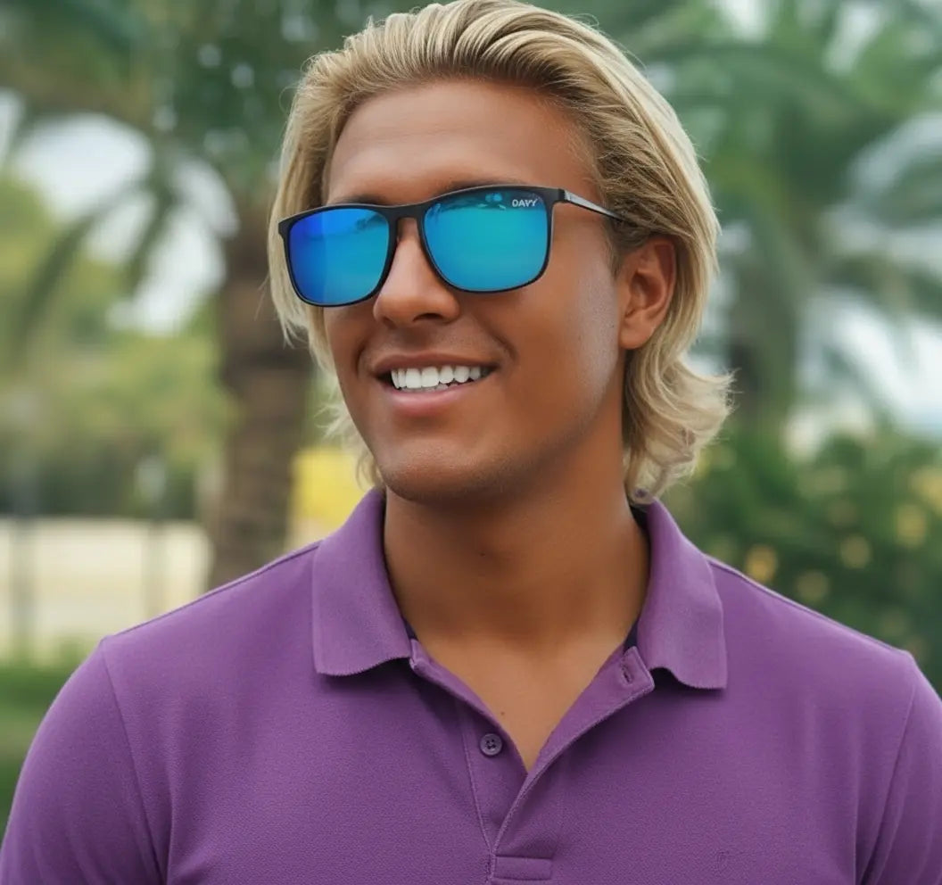 Trader Blue Polarized Envy Sunglasses