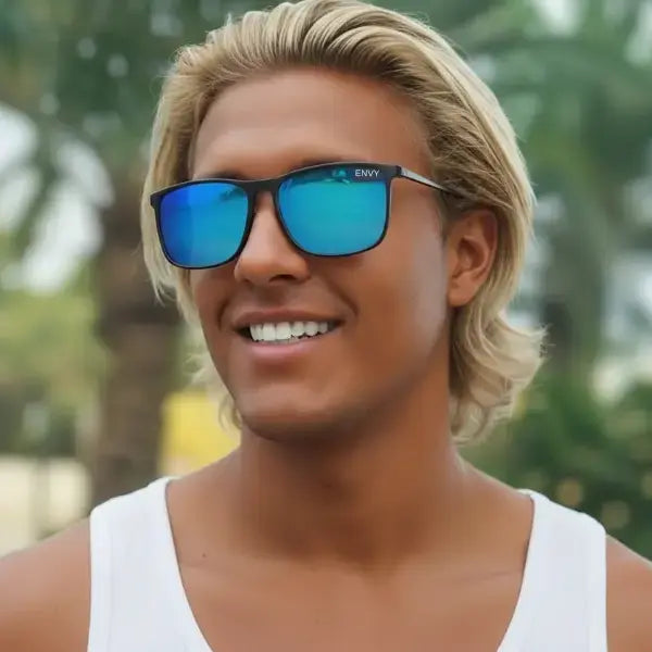 Trader Blue Polarized Envy Sunglasses