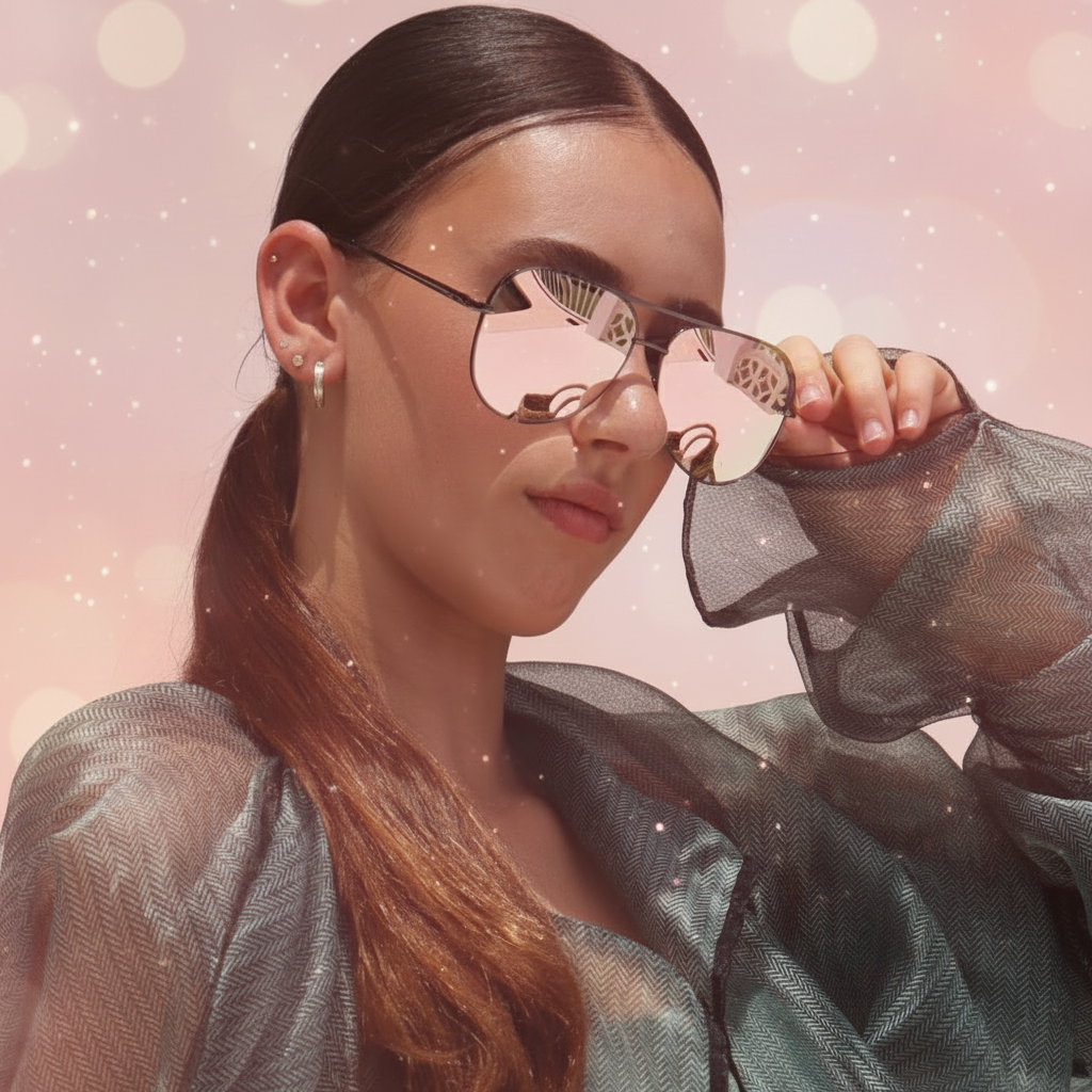 Mirror Shine Pink Urban Street Shades