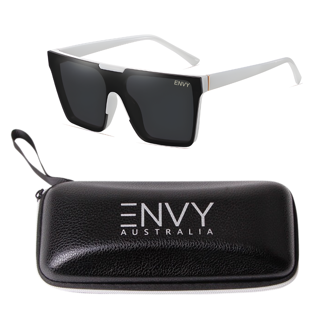 Eclipse Polarised | White Envy Sunglasses