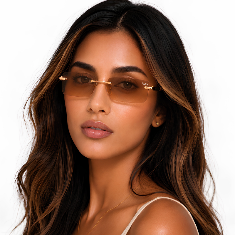 Amber Gold Envy Sunglasses