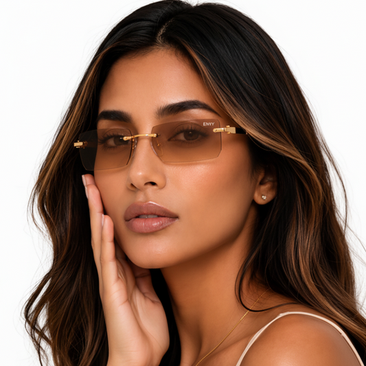 Amber Gold Envy Sunglasses