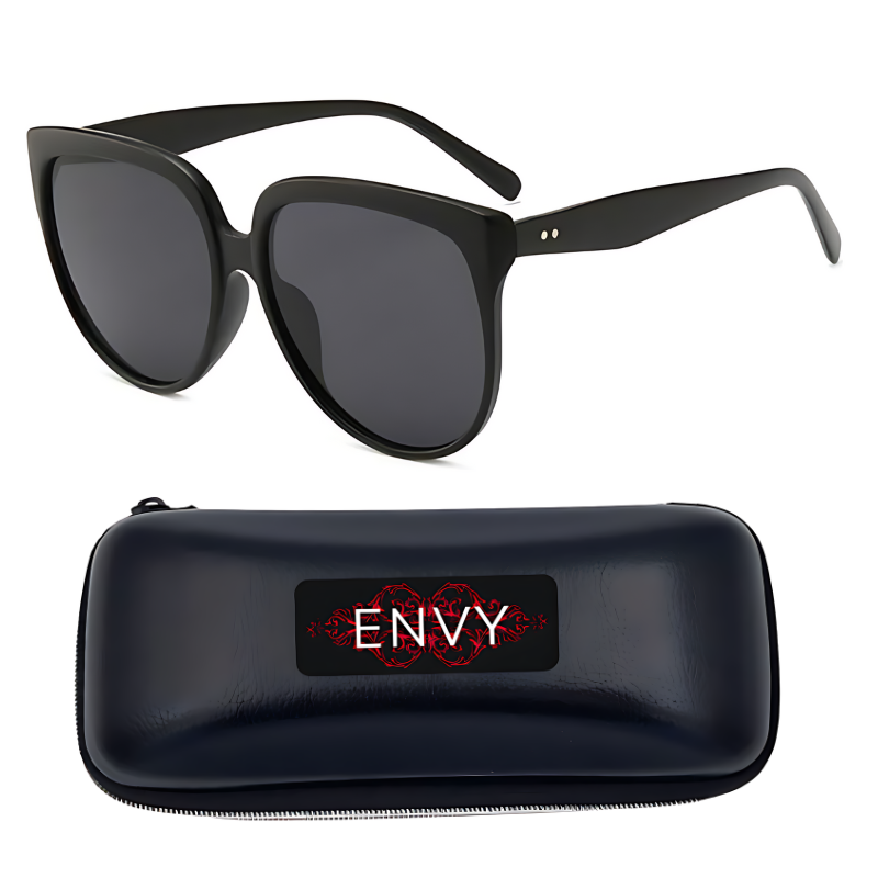 Annabelle Oversized Envy Sunglasses