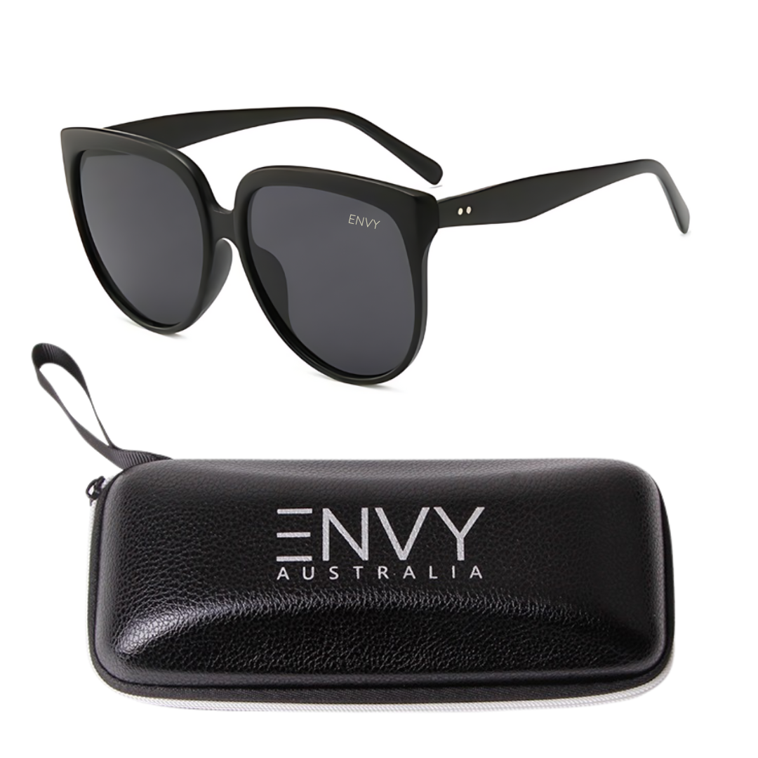 Annabelle Oversized Envy Sunglasses