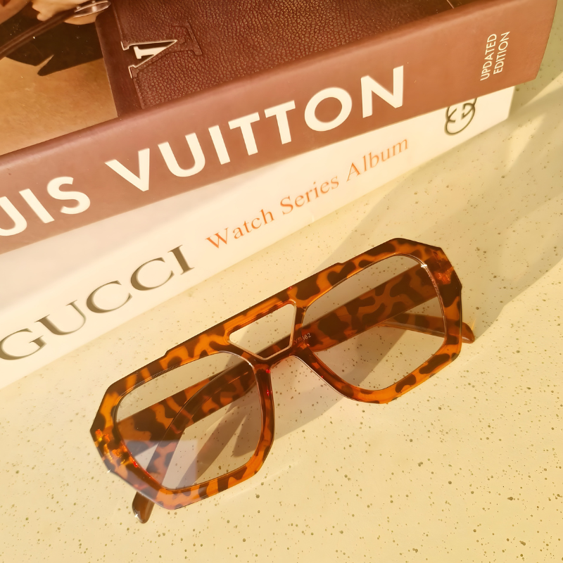 NEW Leopard Aura Envy Sunglasses