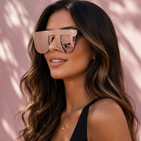 Belmain Rose Gold Envy Sunglasses