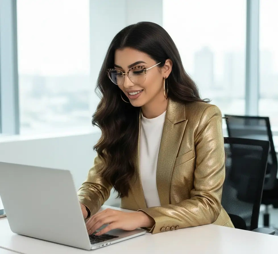 Couture Blue Lights Envy Sunglasses