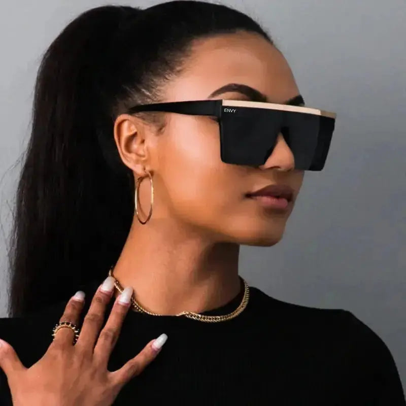 Dakota Black & Gold | Back in Stock Envy Sunglasses
