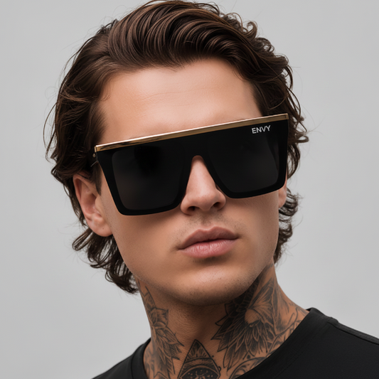 Dakota Blade Gold Envy Sunglasses