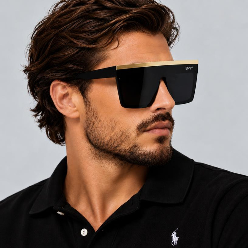 Dakota Blade Gold. Envy Sunglasses