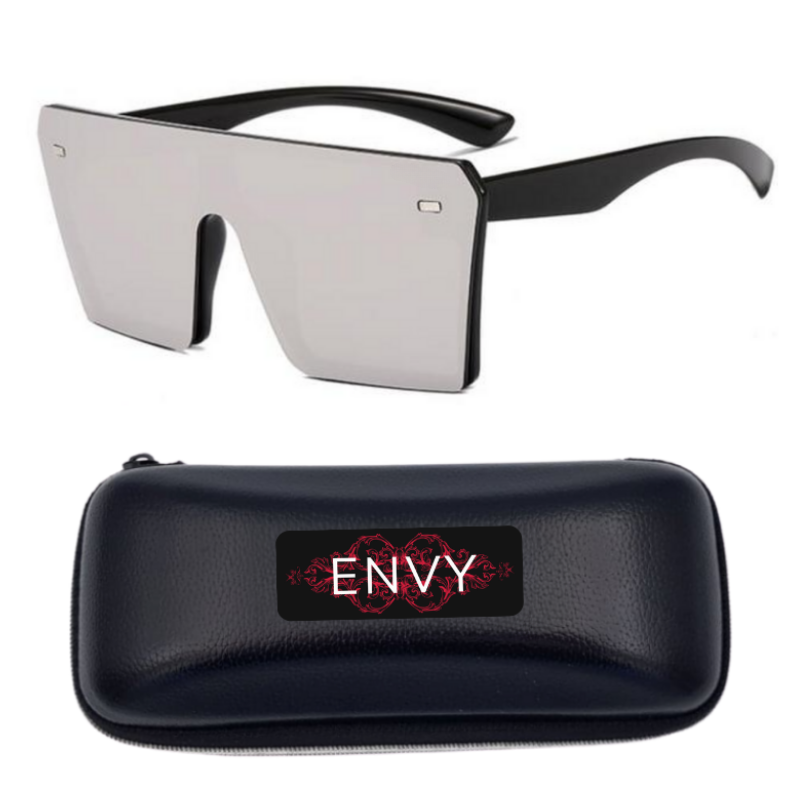 Ebony Oversized Envy Sunglasses