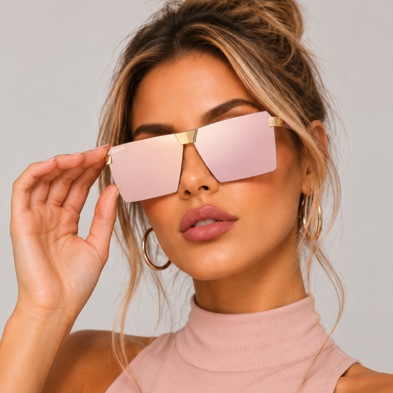 Glam Girl Rose | Polarised Envy Sunglasses