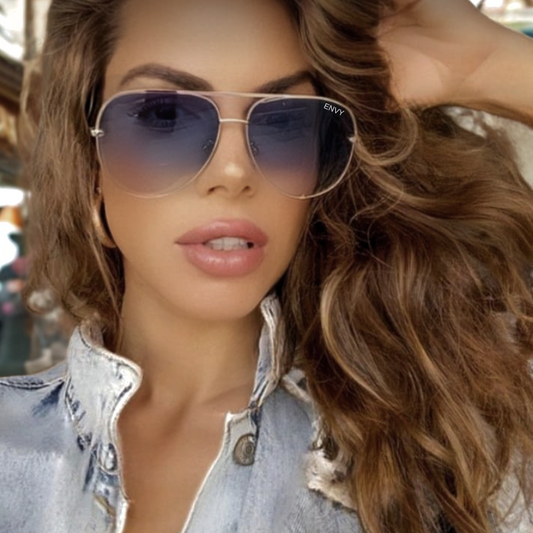 Golden Black Fade Envy Sunglasses