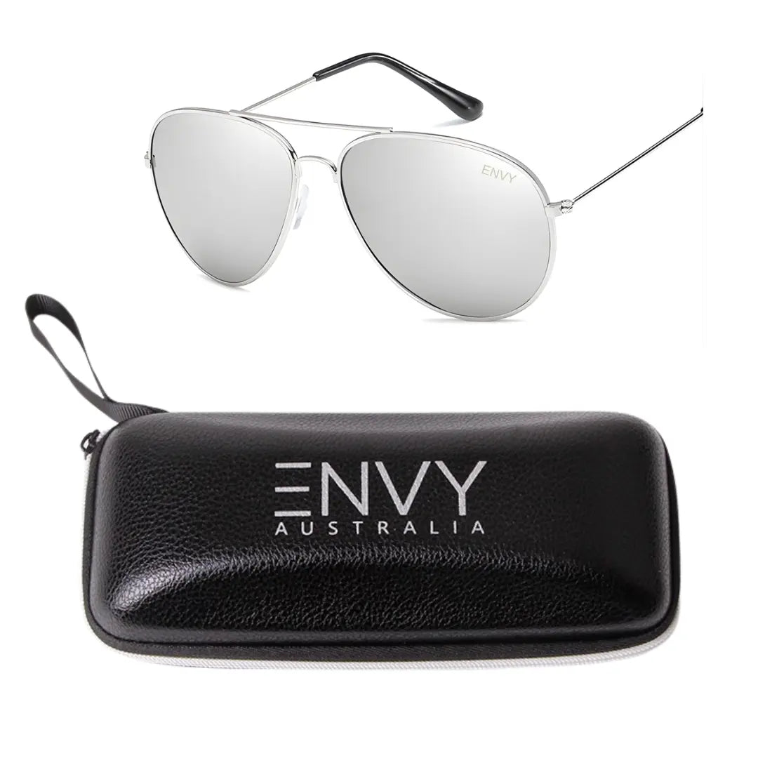 Iconic Silver Envy Sunglasses