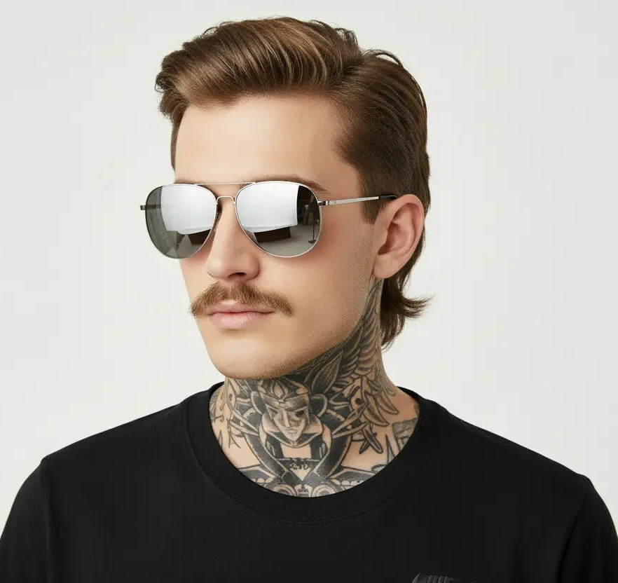 Iconic Silver Envy Sunglasses