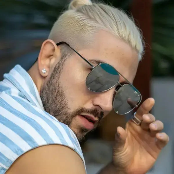 Iconic Silver Envy Sunglasses