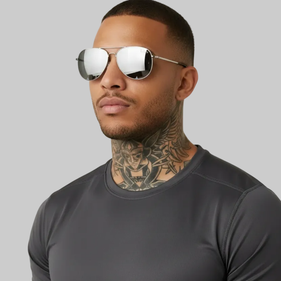 Iconic Silver Envy Sunglasses