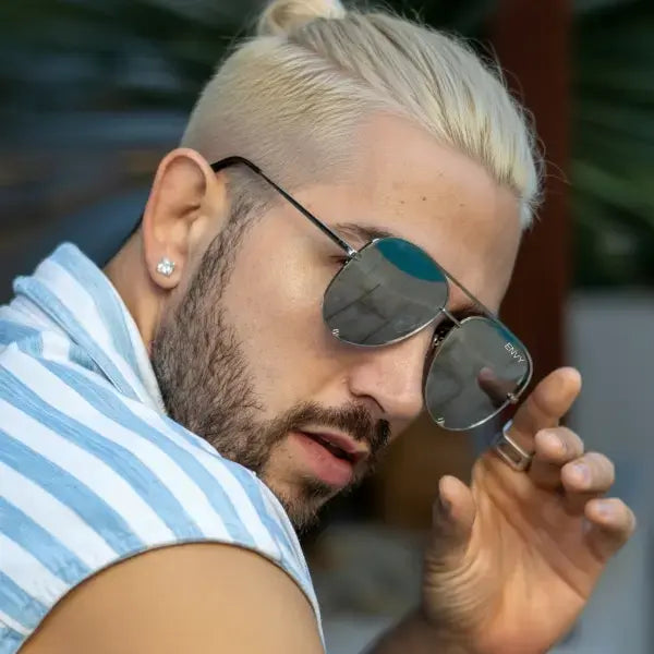 Iconic Silver Envy Sunglasses