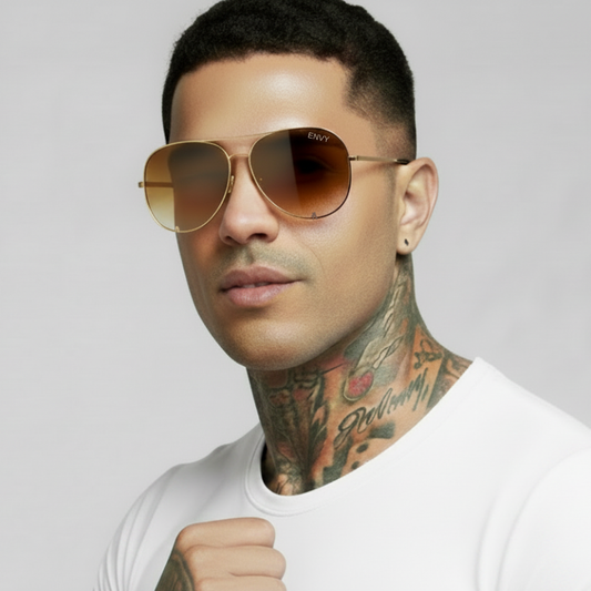 Iconic Amber Fade Envy Sunglasses