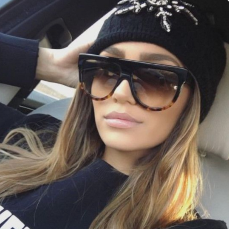 Kim K Leopard Urban Street Shades