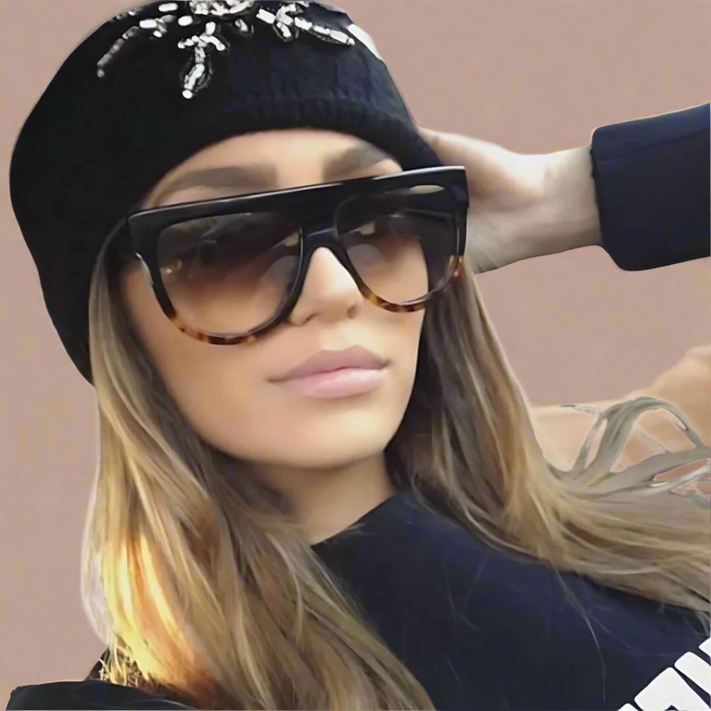 Kim K Leopard Envy Sunglasses