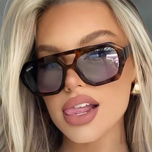 NEW Leopard Aura Envy Sunglasses