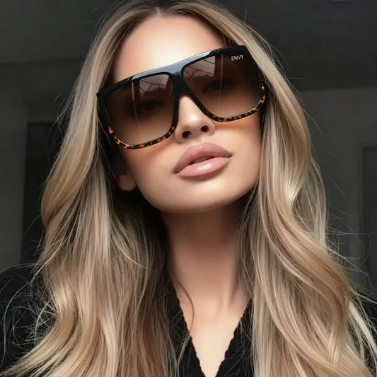 Luxe Escape Leopard Envy Sunglasses