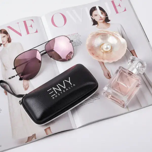 Mirror Shine Pink Envy Sunglasses