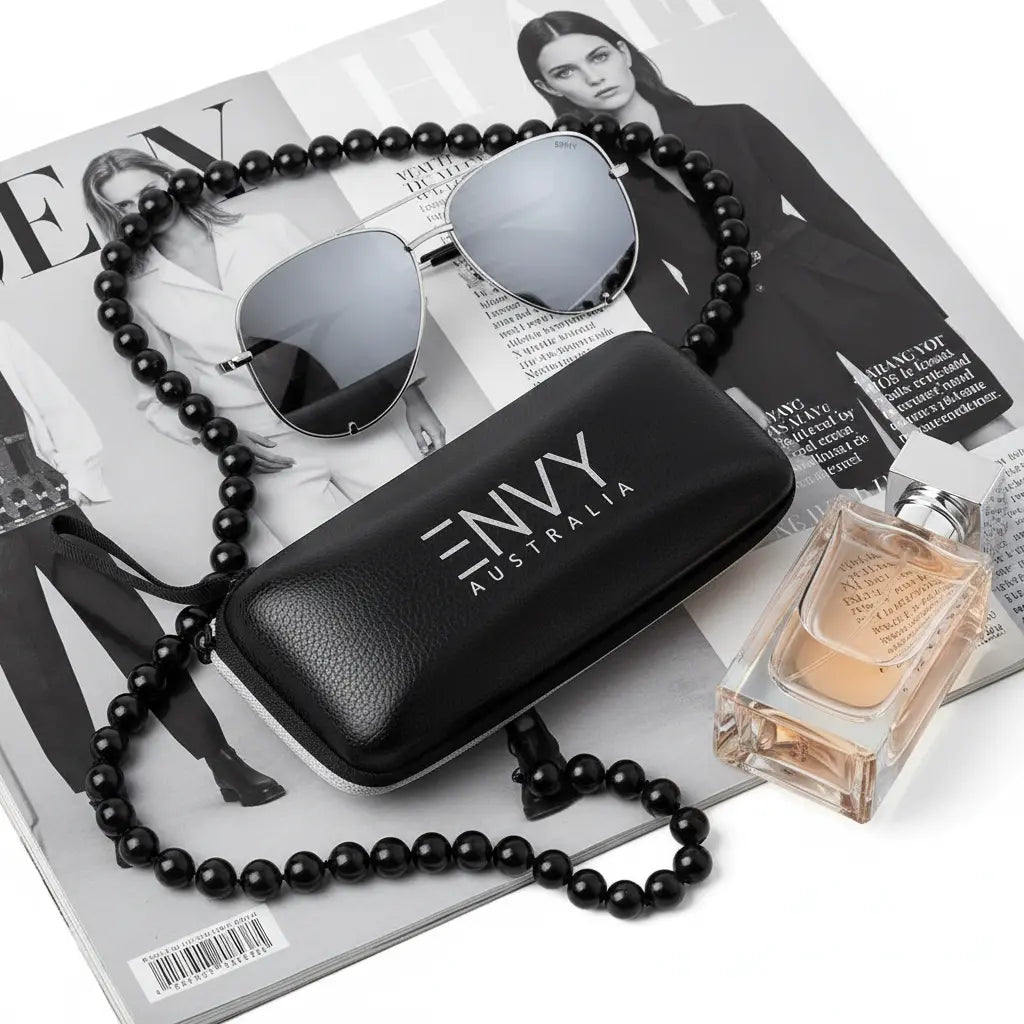 Mirror Shine Silver Envy Sunglasses